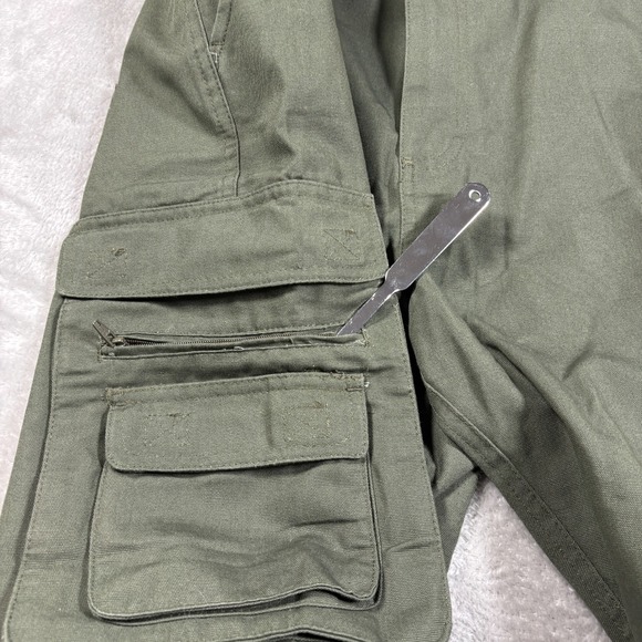 Boy Scouts Of America Shorts Mens 42 Relaxed Green Cargo Outdoors Camping Hiking - Picture 5 of 14